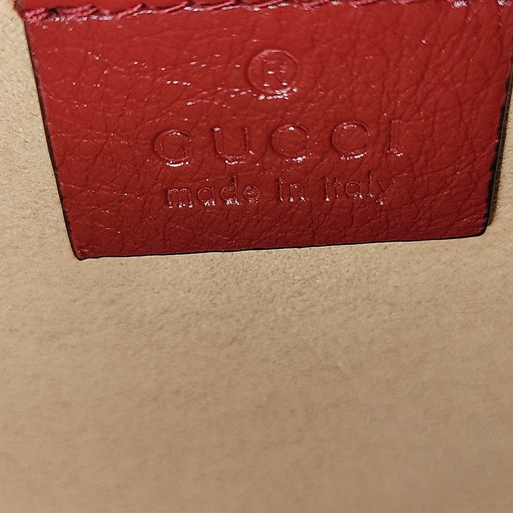 Gucci GG Tweed Rajah Cloth Multicolor Pochette - Picture 6 of 9